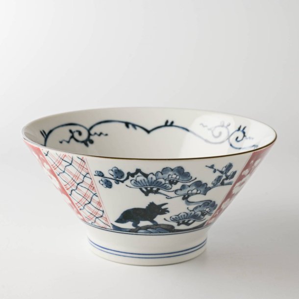 Edokko Dinosaur Good Fortune Dragon Donburi Bowl