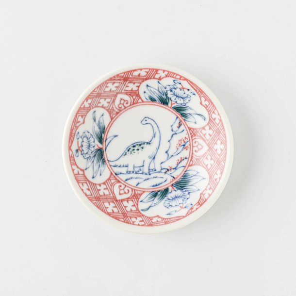 Edokko Dinosaur Hanaryu Small Plate