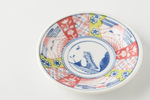 Edokko Dinosaur Asahiryu Small Plate
