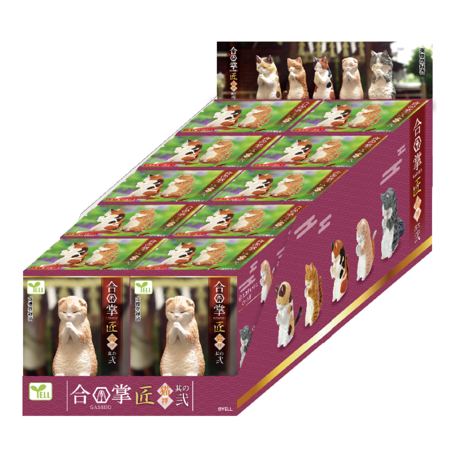 Blind Box Prayer Cat 2 (10 per box)