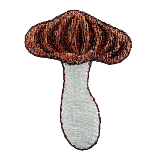 Iron-on Patch Mushroom Samatsutake Mushroom