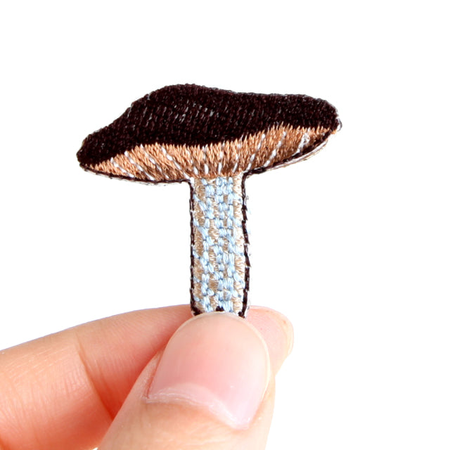 Iron-on Patch Mushroom Aburashimeji Mushroom