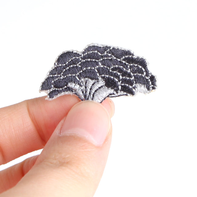 Iron-on Patch Mushroom Obotantake Mushroom