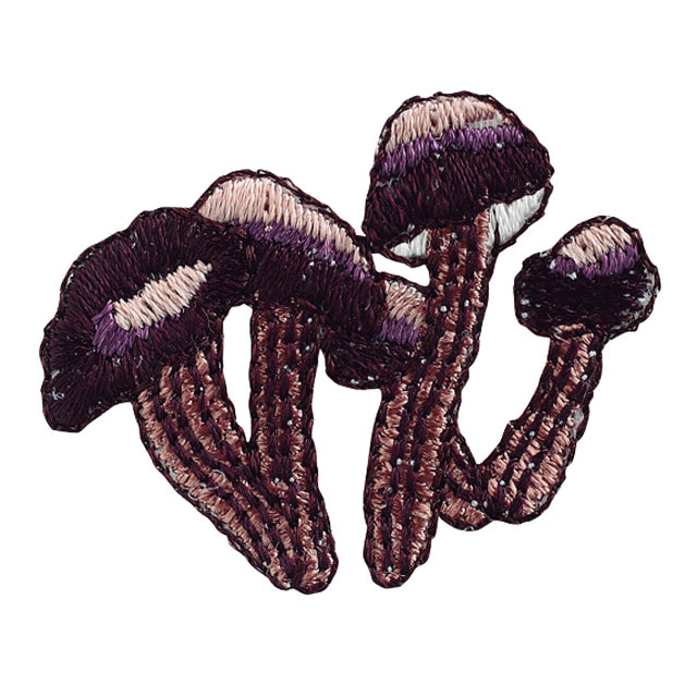 Iron-on Patch Mushroom Yabushimeji Mushroom