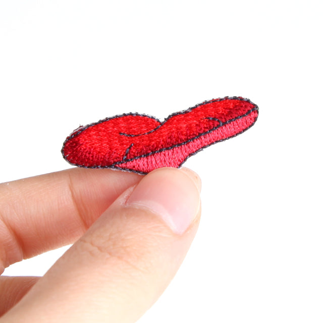 Iron-on Patch Mushroom Kanzotake Mushroom