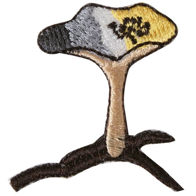 Iron-on Patch Mushroom Kashitake Mushroom