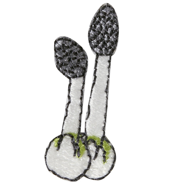 Iron-on Patch Mushroom Suppontake Mushroom