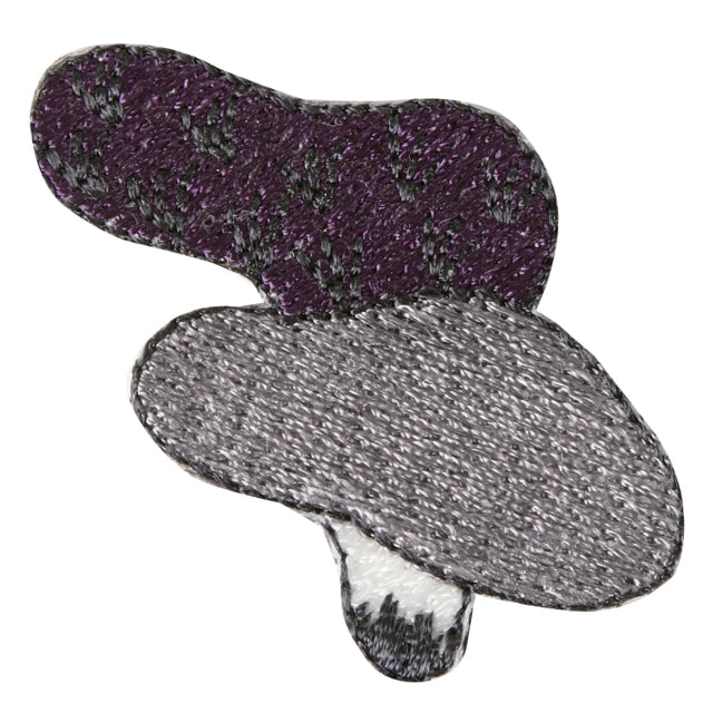 Iron-on Patch Mushroom Ushibitai Mushroom