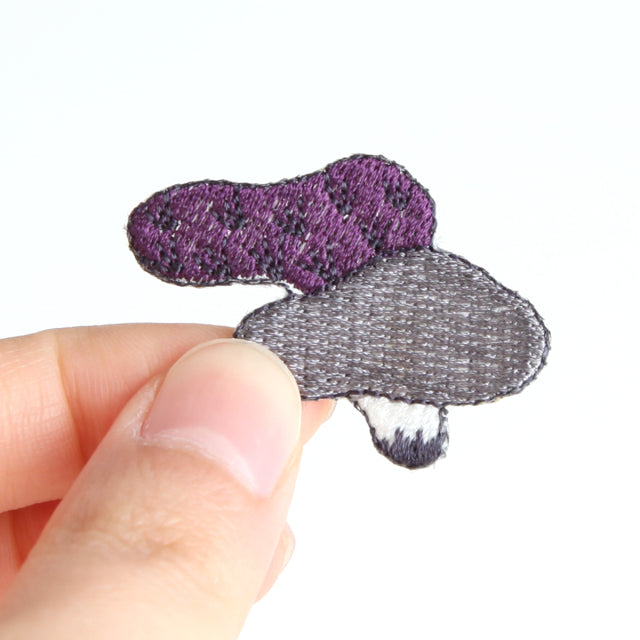 Iron-on Patch Mushroom Ushibitai Mushroom