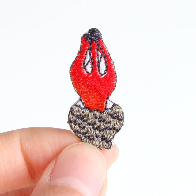 Iron-on Patch Mushroom Kaninotsume Mushroom