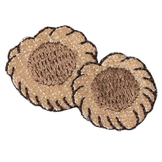 Iron-on Patch Mushroom Yamabushitake Mushroom