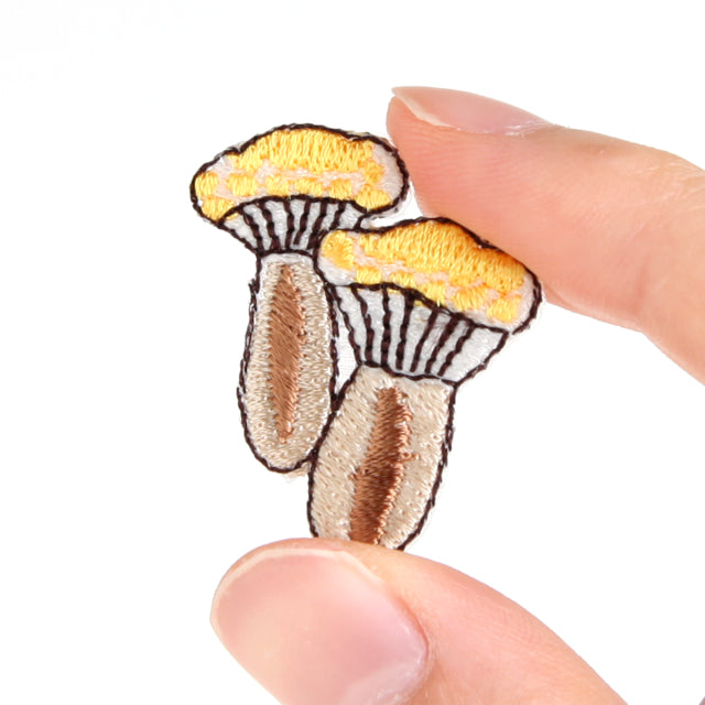 Iron-on Patch Mushroom Matsuoji Mushroom