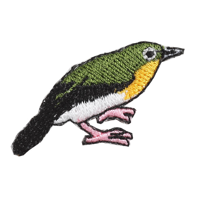 Iron-on Patch Bird White-eye