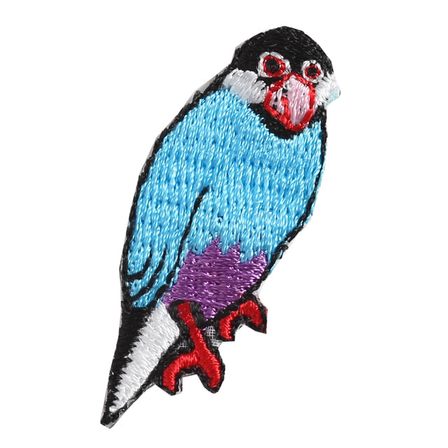 Iron-on Patch Bird Java Sparrow