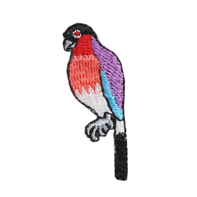 Iron-on Patch Bird Bullfinch