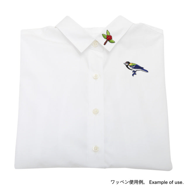 Iron-on Patch Bird Oriental Tit