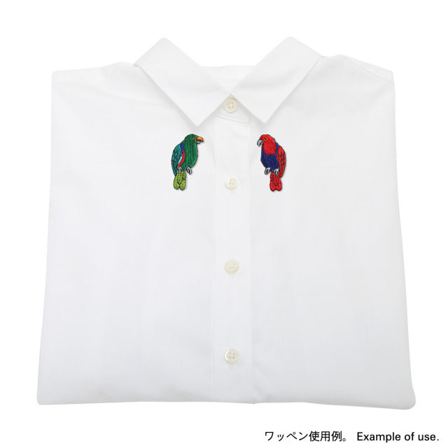 Iron-on Patch Bird Parakeet