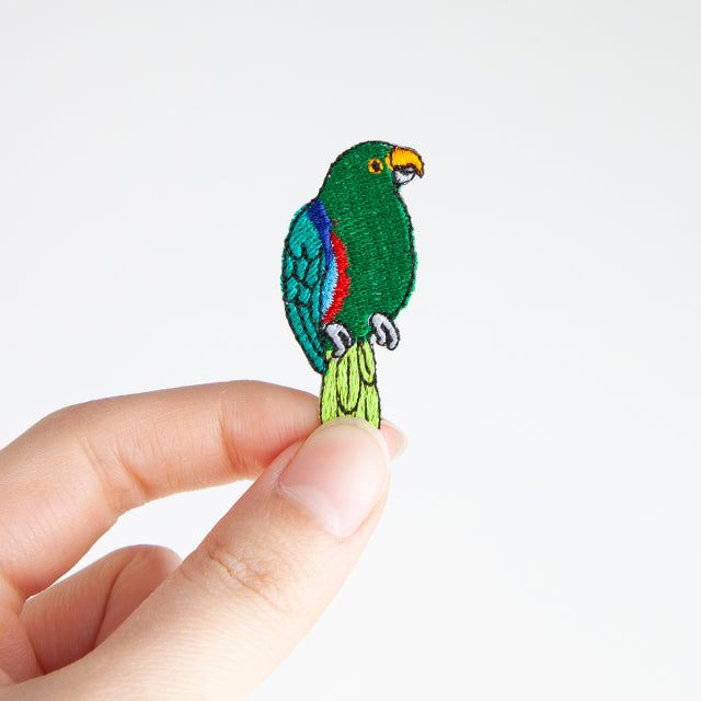 Iron-on Patch Bird Parakeet