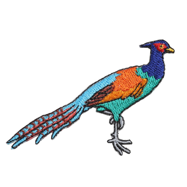 Iron-on Patch Bird Pheasant