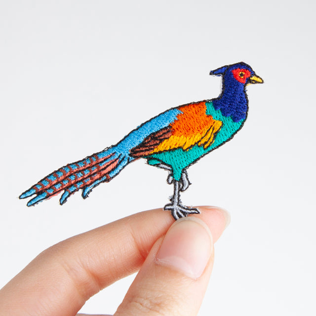 Iron-on Patch Bird Pheasant