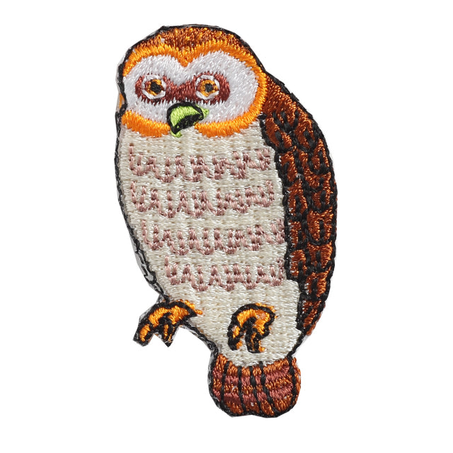 Iron-on Patch Bird Owl