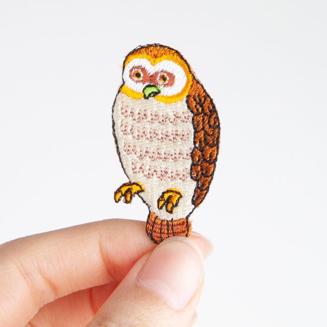 Iron-on Patch Bird Owl