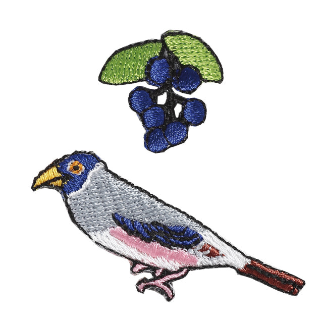 Iron-on Patch Bird Grosbeak