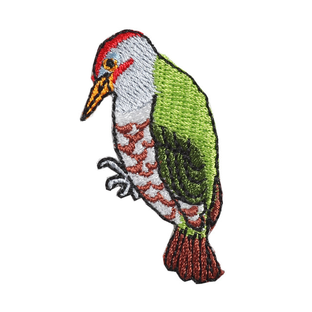 Iron-on Patch Bird Woodpecker