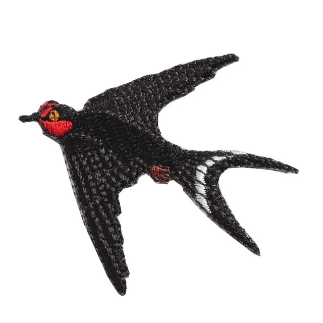 Iron-on Patch Bird Swallow