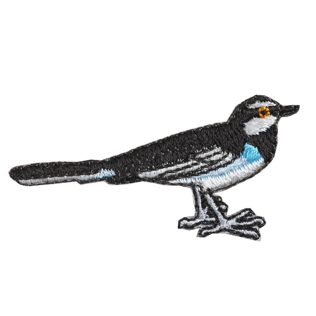 Iron-on Patch Bird Wagtail