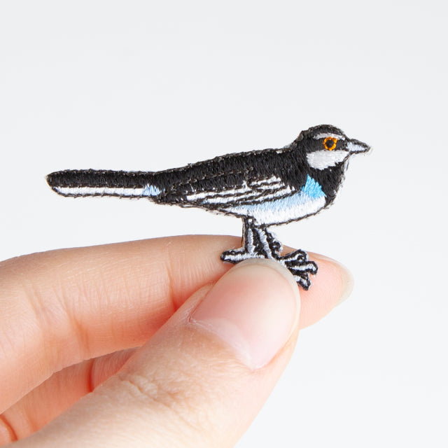 Iron-on Patch Bird Wagtail