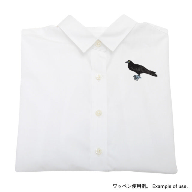 Iron-on Patch Bird Carrion Crow