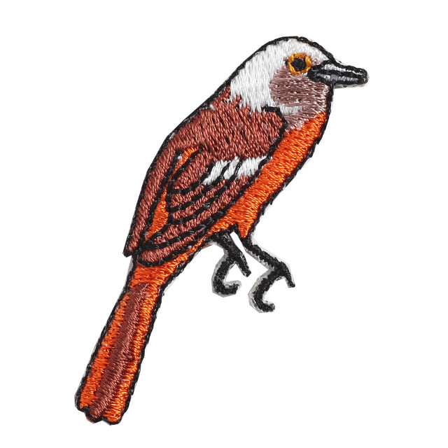 Iron-on Patch Bird Flycatcher