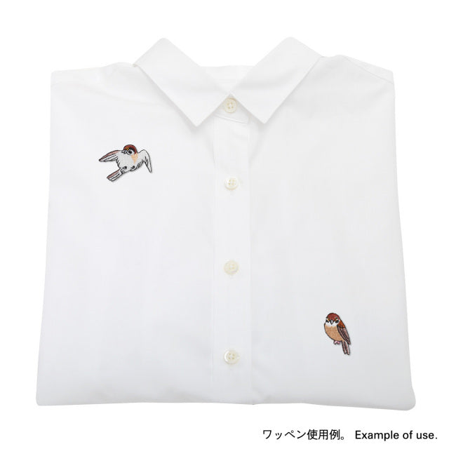 Iron-on Patch Bird Sparrow