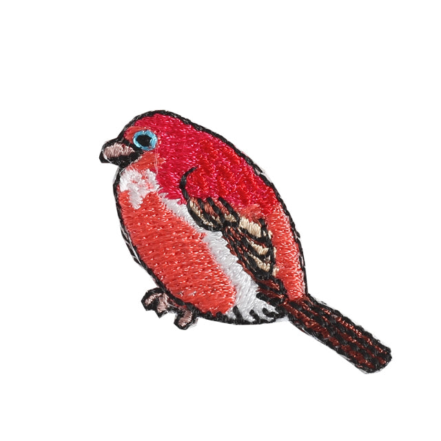 Iron-on Patch Bird Pallas's Rosefinch