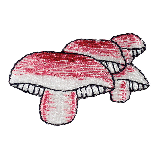Iron-on Patch Mushroom Nunohiki Mushroom