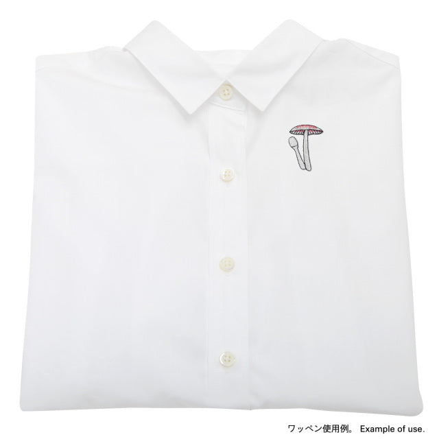 Iron-on Patch Mushroom Tsurutake Mushroom