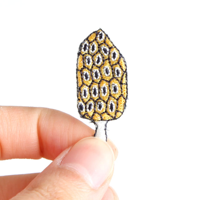 Iron-on Patch Mushroom Amigasatake Mushroom