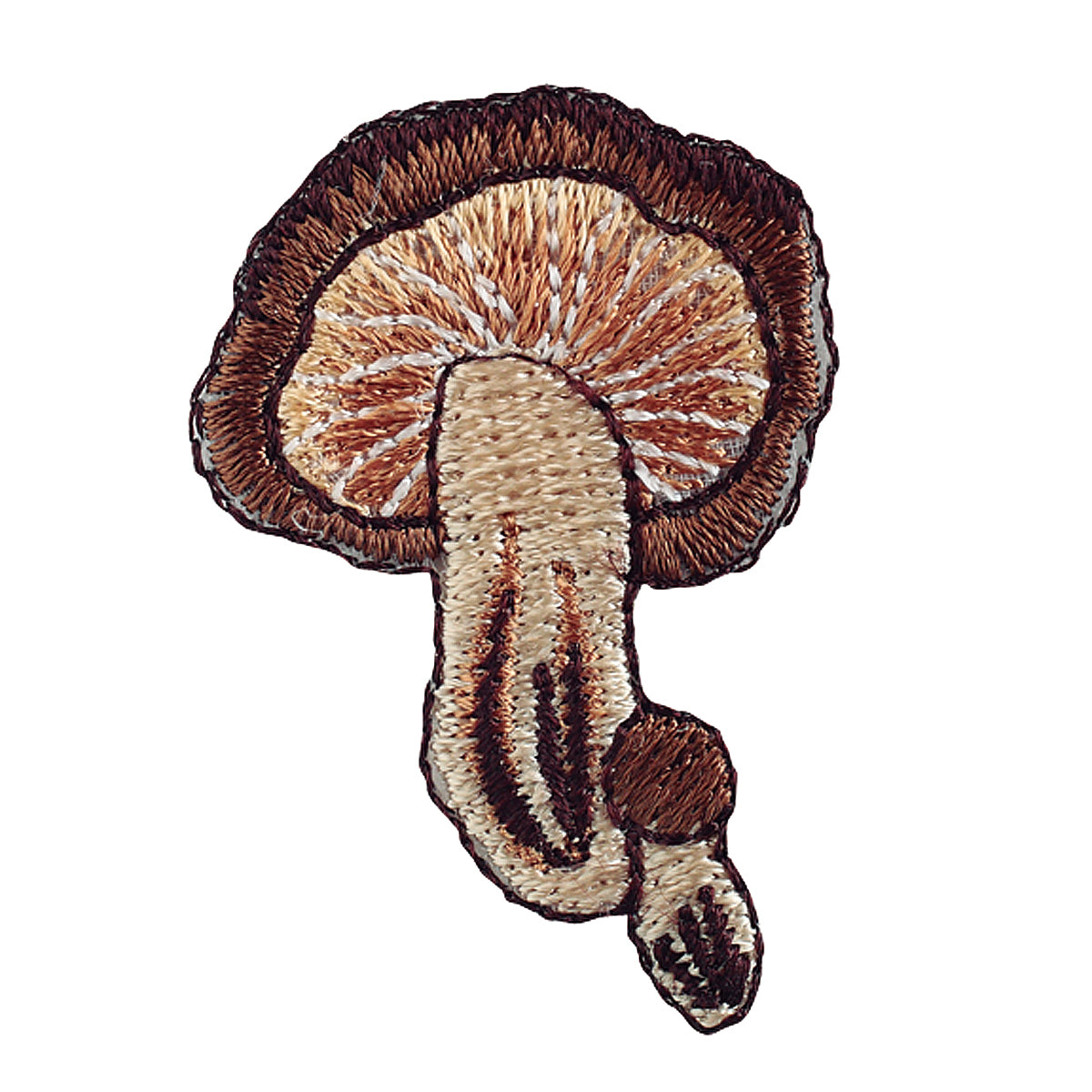 Iron-on Patch Mushroom Matsutake Mushroom