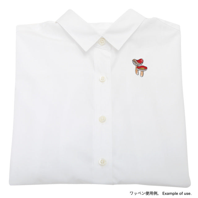 Iron-on Patch Mushroom Dokubenitake Mushroom