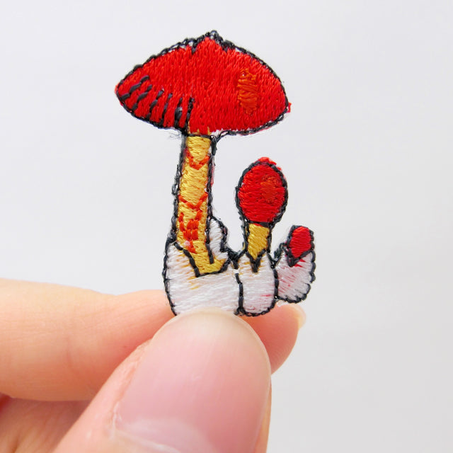 Iron-on Patch Mushroom Tamagotake Mushroom