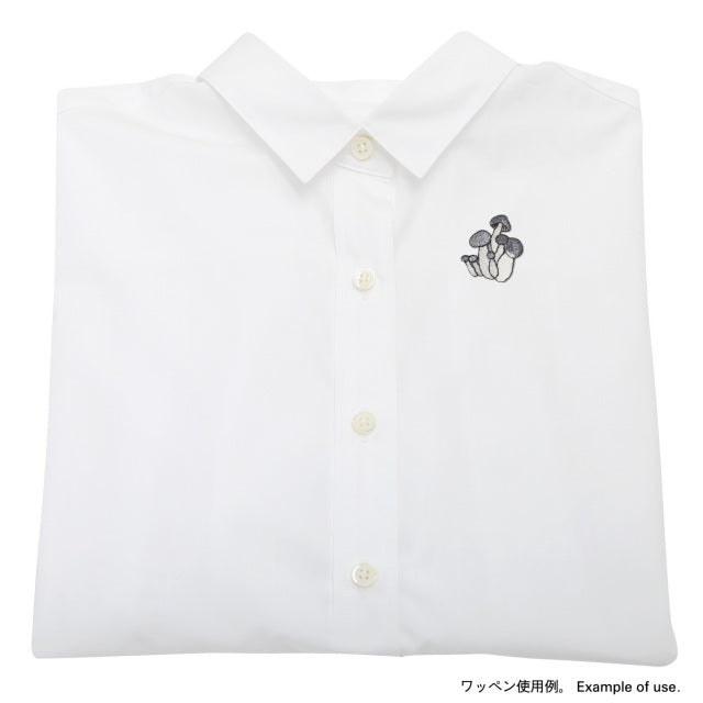 Iron-on Patch Mushroom Honshimeji Mushroom