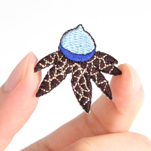 Iron-on Patch Mushroom Tsuchiguri Mushroom