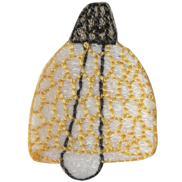 Iron-on Patch Mushroom Usukikinugasatake Mushroom