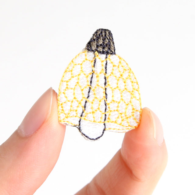 Iron-on Patch Mushroom Usukikinugasatake Mushroom