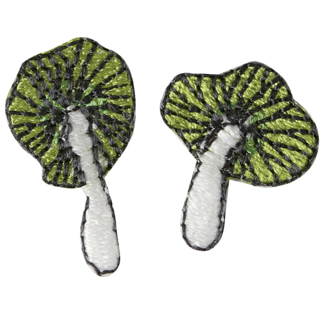 Iron-on Patch Mushroom Tsukiyotake Mushroom
