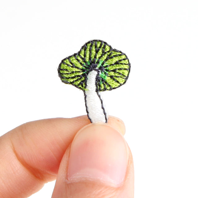 Iron-on Patch Mushroom Tsukiyotake Mushroom