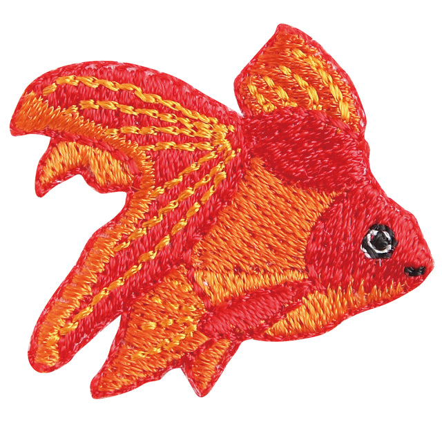 Iron-on Patch Goldfish Ryukin Goldfish