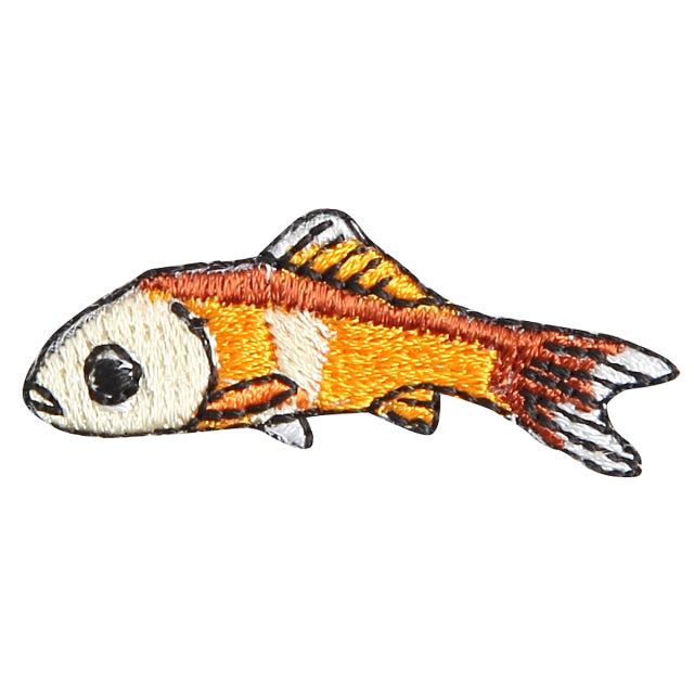 Iron-on Patch Goldfish Common Goldfish