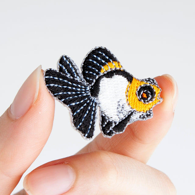 Iron-on Patch Goldfish Panda Moor